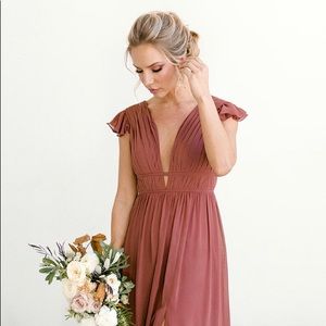 Revelry Cora dress in cinnamon rose. Size 14. Great condition. Only worn once.